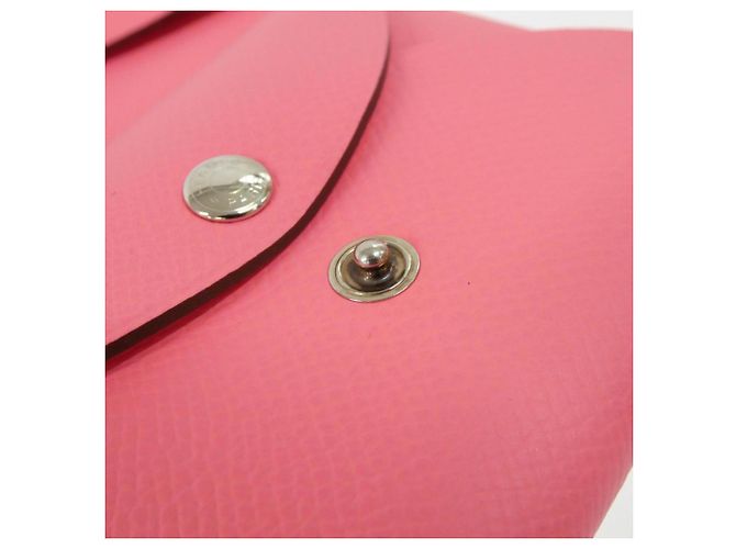 Hermès Hermes Calvi Duo Coin Case Pink - view 3
