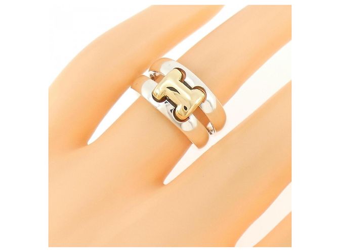 Ring Anel Faixa Hermès Olympe - vista 5