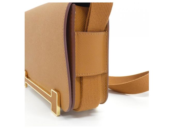 Geta Slim Schultertasche von Hermès Golden - Ansicht 4