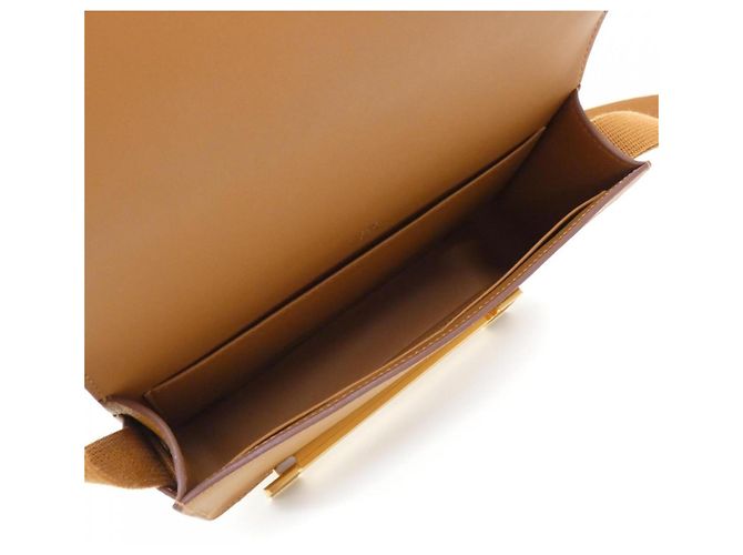 Geta Slim Schultertasche von Hermès Golden - Ansicht 6