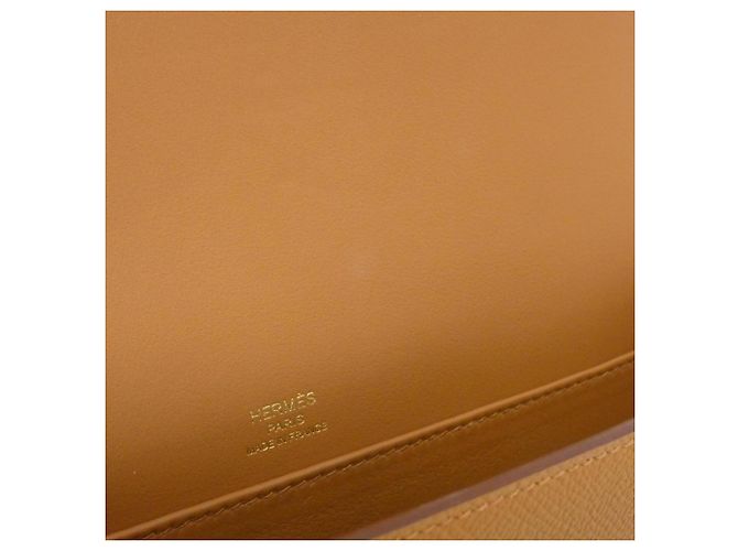 Geta Slim Schultertasche von Hermès Golden - Ansicht 7