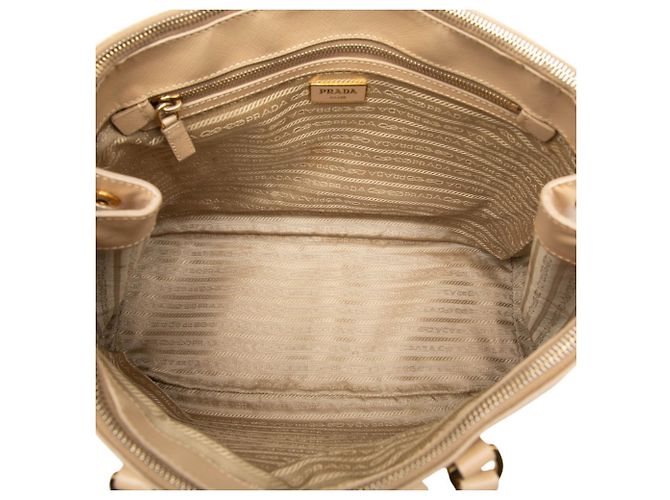Sac à main Galleria Prada Beige - vue 4