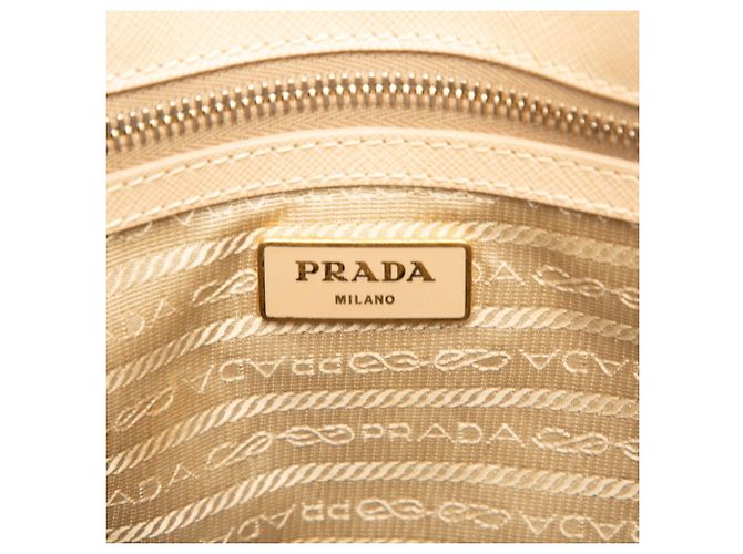 Sac à main Galleria Prada Beige - vue 5