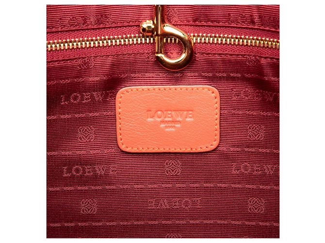 Borsa Tote e a tracolla Loewe Heritage in pelle rossa Rosso - vista 5