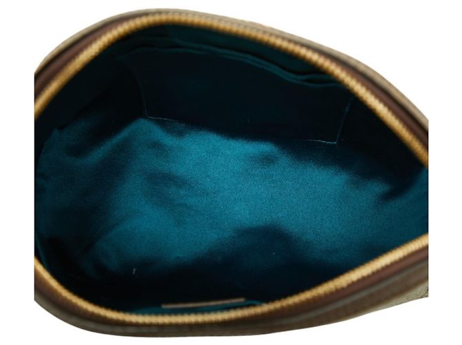 Borsa a tracolla Gucci Ophidia GG Supreme Sherry Line Marrone - vista 8