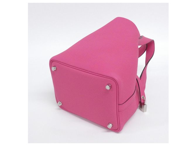 Hermès Sac à main Hermes Picotin Lock PM Rose - vue 2