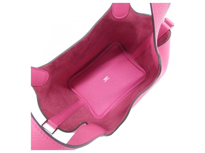 Hermès Sac à main Hermes Picotin Lock PM Rose - vue 6