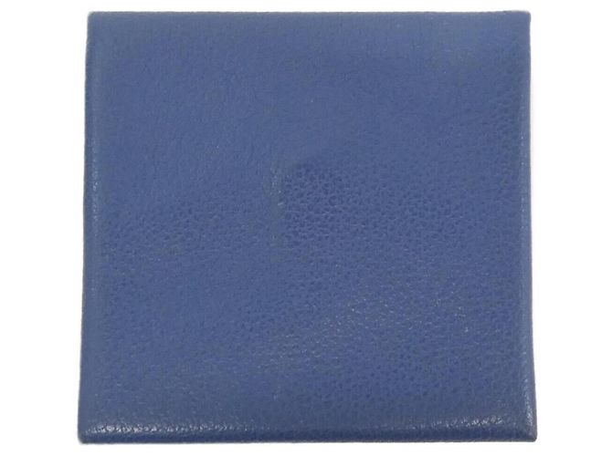 Hermès Hermes Bastia Münzbeutel Blau - Ansicht 2