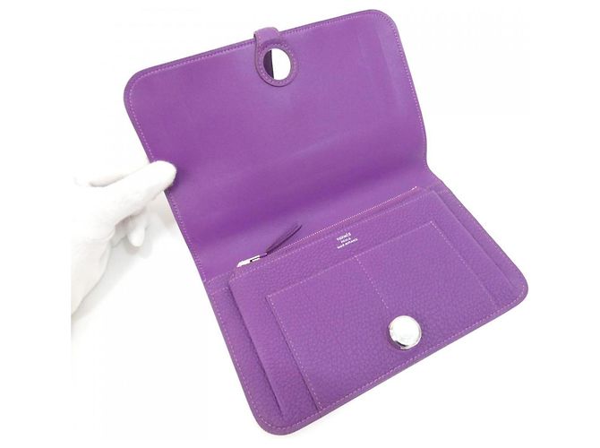 Hermès Hermes Dogon Duo Long Wallet - view 6