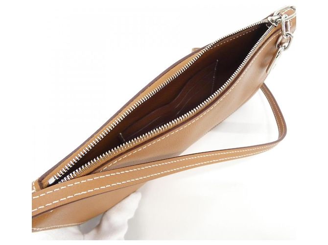 Hermès Hermes Zip Ango To Go Chaine d'Ancre Handtasche Golden - Ansicht 5