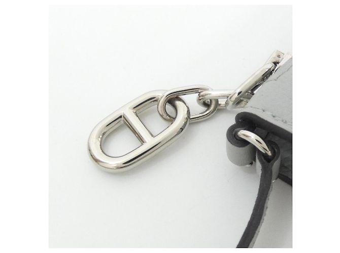 Hermès Hermes Zip Ango To Go Chaine d'Ancre Handbag Pouch Marrone - vista 3