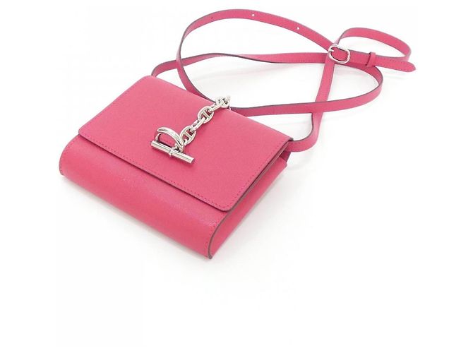 Hermès Chaine d'Ancre To Go Shoulder Wallet Pink - Ansicht 3