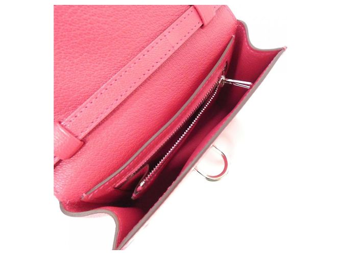 Hermès Chaine d'Ancre To Go Shoulder Wallet Pink - Ansicht 5