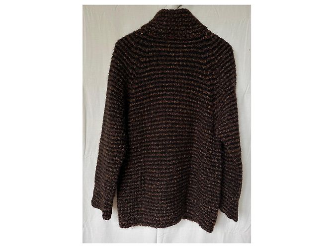 Missoni Cardigan aus brauner Wolle - Ansicht 3