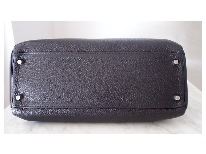 Mala Hermès Kelly 32 Raisin Marrom - vista 11