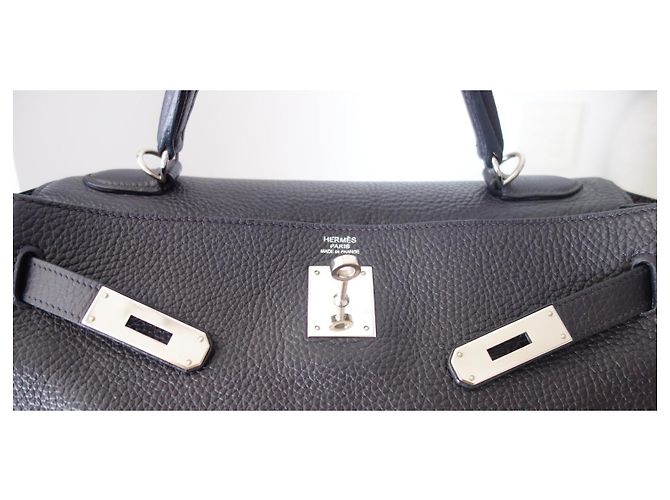 Mala Hermès Kelly 32 Raisin Marrom - vista 13