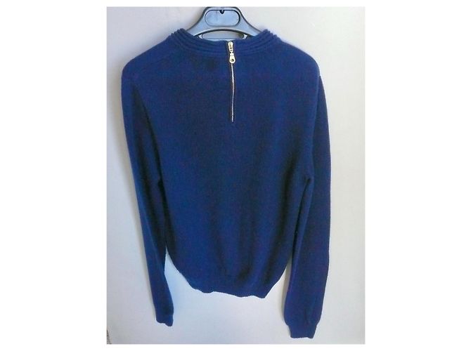 Kenzo Jersey Cachemira Azul Violeta - vista 3
