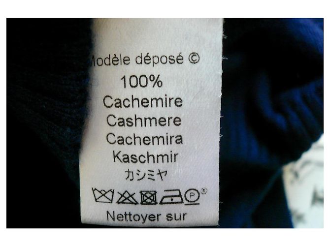 Kenzo Jersey Cachemira Azul Violeta - vista 5