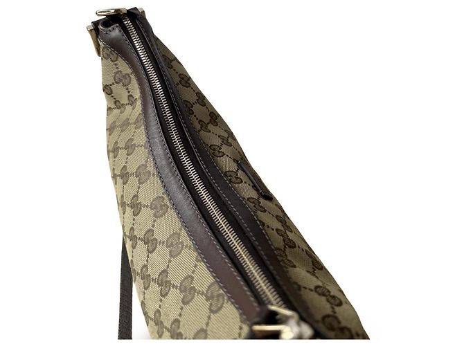 Borsa a tracolla Gucci monogramma GG in tessuto - vista 6