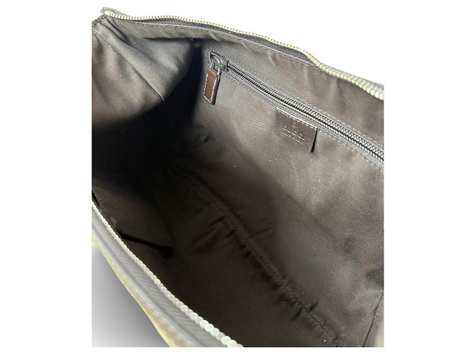 Borsa a tracolla Gucci monogramma GG in tessuto - vista 7