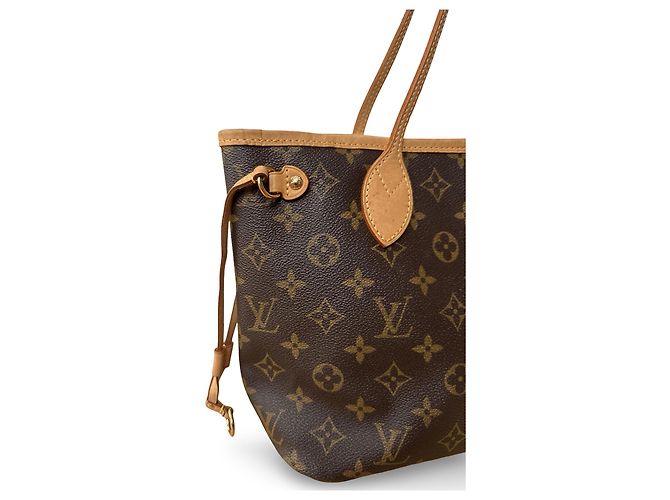 Louis Vuitton Neverfull PM Bege - vista 5