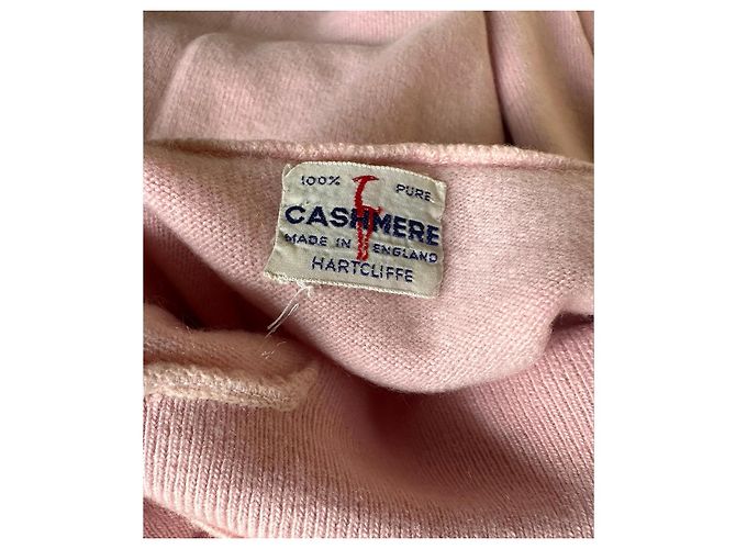 Autre Marque Jersey de cuello alto Hartcliffe en cachemira rosa - vista 3