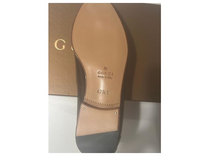 Mocassini Gucci in Pelle Marrone - vista 4