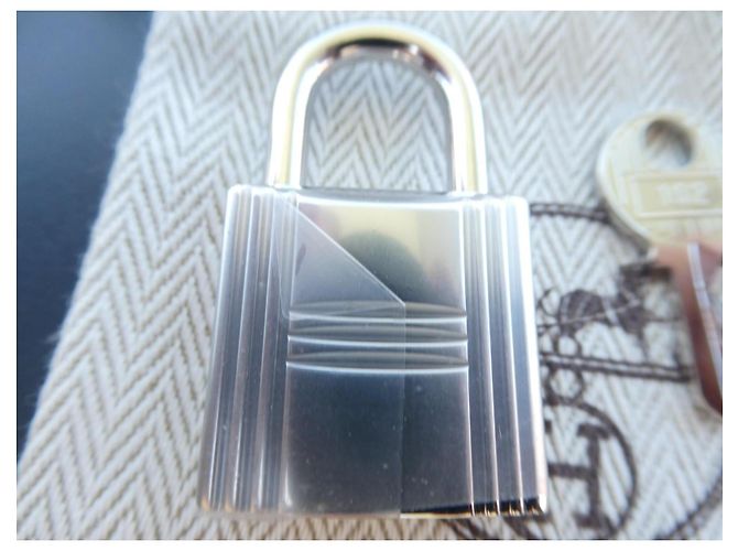 Hermès Lucchetto e Chiavi Kelly Messenger Acciaio Argentato Silver hardware - vista 4