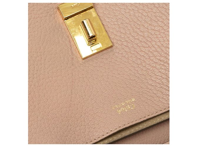 Bolso de hombro Chloé Drew Chain Rosa - vista 6