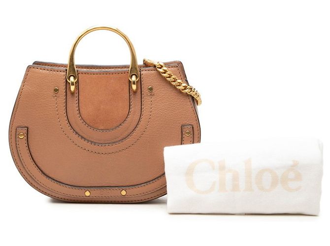 Chloé Pixie Schultertasche Braun - Ansicht 7