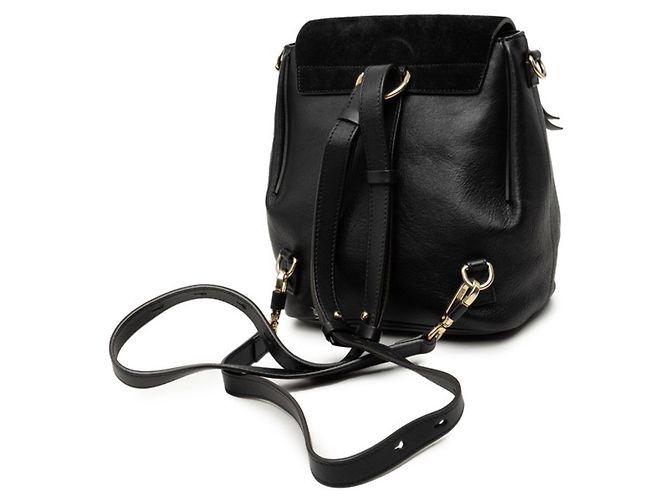 Chloé Faye Rucksack Schultertasche Schwarz - Ansicht 2