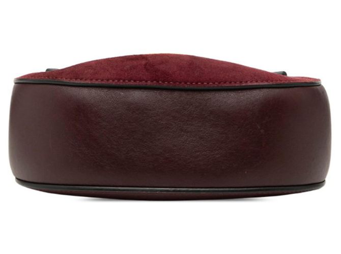 Chloé Drew Crossbody Shoulder Bag Bordeaux - Ansicht 3