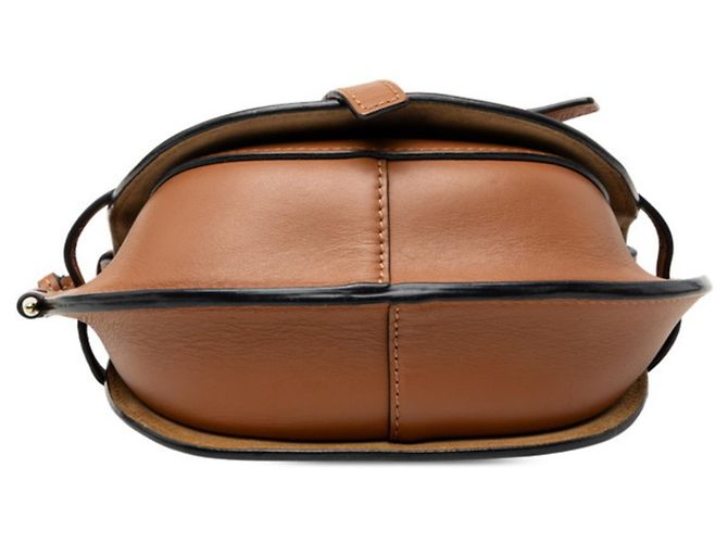 Bolsa de ombro Loewe Gate Marrom Bege - vista 3