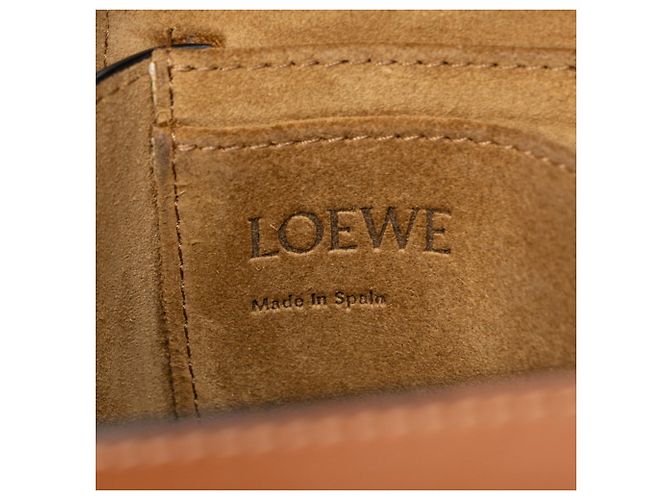 Bolsa de ombro Loewe Gate Marrom Bege - vista 5