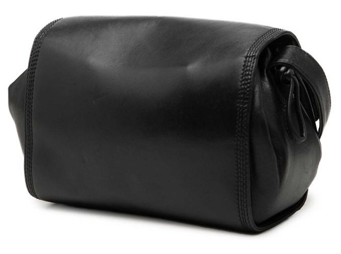 Loewe Anagram schwarze Leder Umhängetasche - Ansicht 2