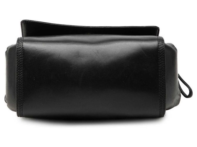 Loewe Anagram schwarze Leder Umhängetasche - Ansicht 3