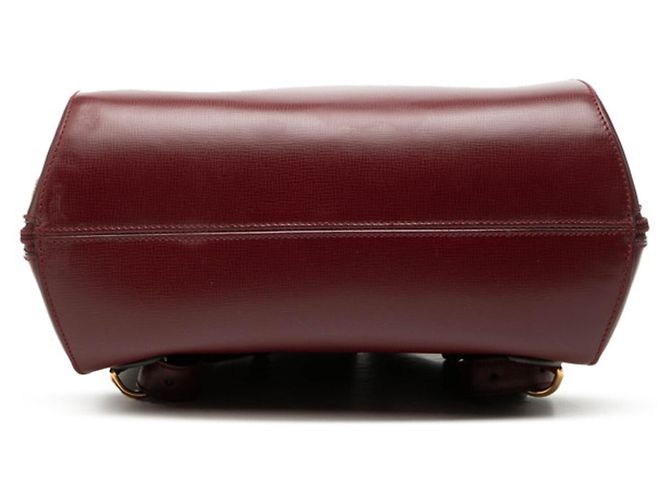 Zaino Cartier Must Line in pelle Bordeaux Bordò - vista 3