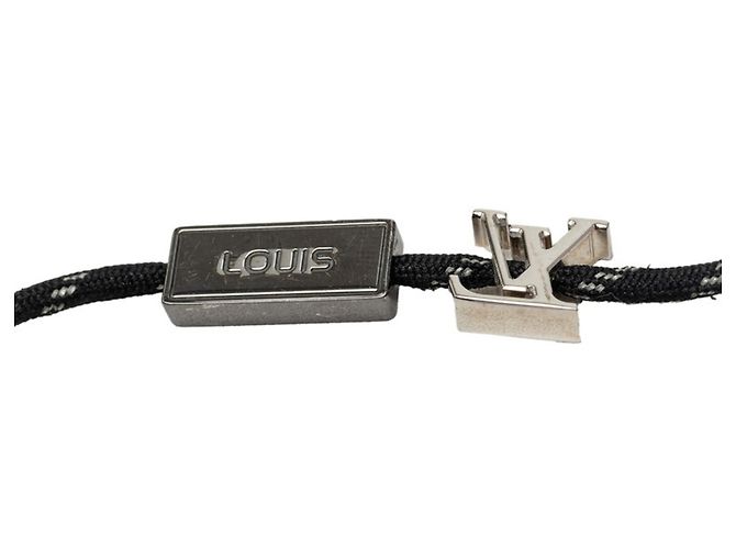 Satellite Louis Vuitton Armband mit Anhängern Schwarz Silber - Ansicht 7