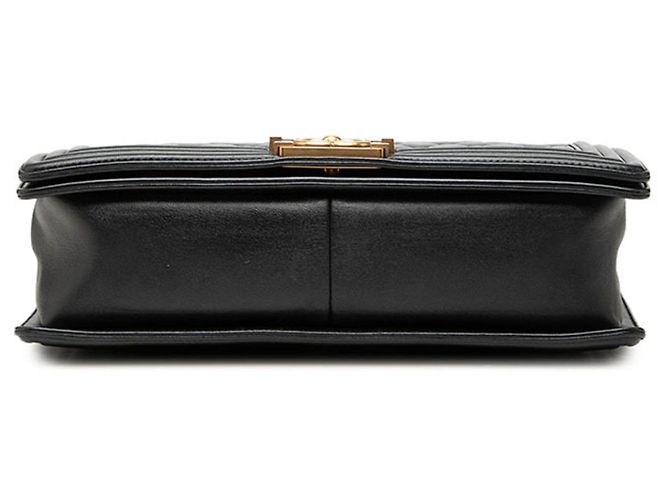 Borsa a spalla Chanel Boy Chanel 28 con catena Nero - vista 3