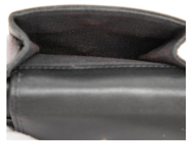 Portafoglio bi-fold Chanel Coco Mark Matelassé Nero - vista 5