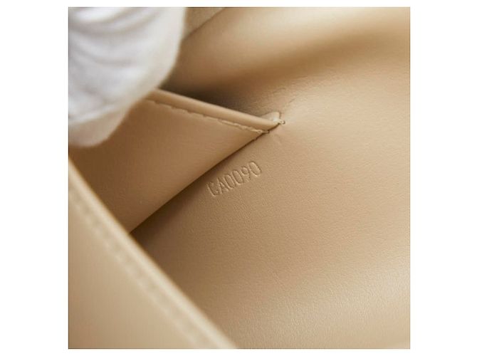 Borsa a tracolla Louis Vuitton Monogram Vernis Thompson Street Beige - vista 10