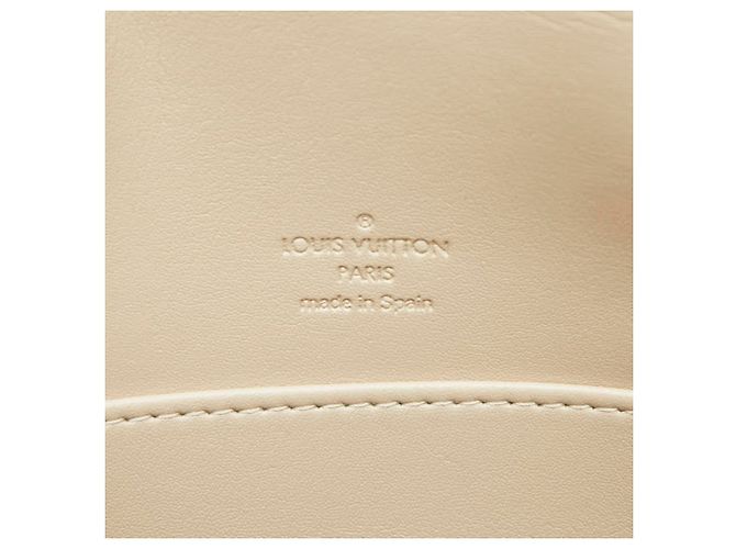 Borsa a tracolla Louis Vuitton Monogram Vernis Thompson Street Beige - vista 9
