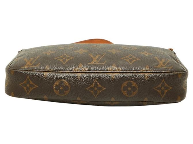 Borsa Louis Vuitton Monogram Pochette Accessoires Marrone - vista 3