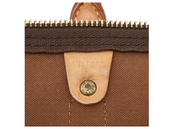 Bolsa Boston Louis Vuitton Monogram Keepall 55 Marrom - vista 12