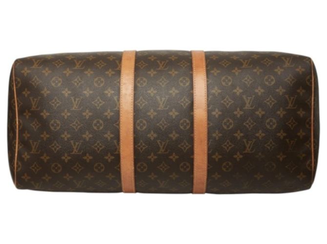 Bolsa Boston Louis Vuitton Monogram Keepall 55 Marrom - vista 3