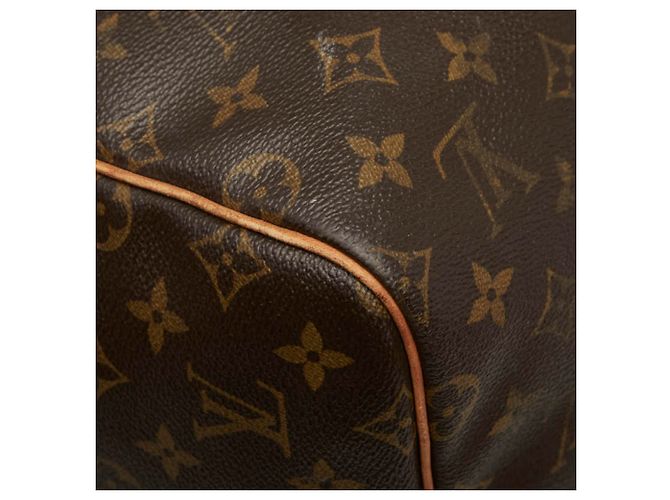 Bolsa Boston Louis Vuitton Monogram Keepall 55 Marrom - vista 6