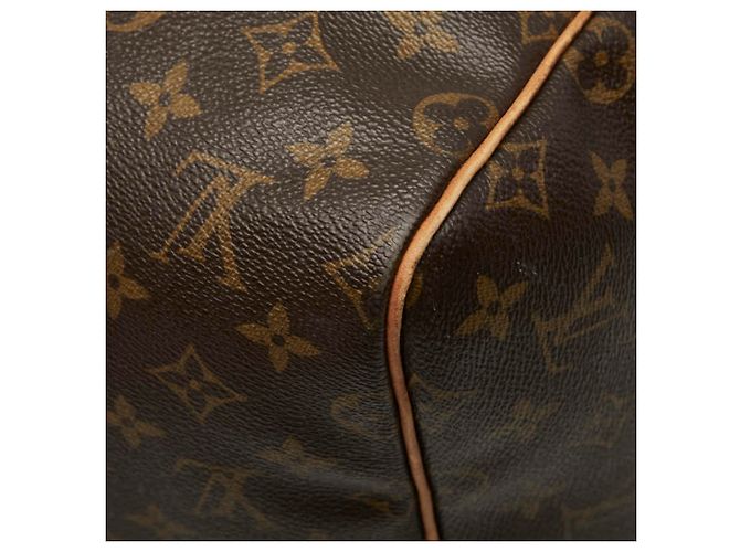 Bolsa Boston Louis Vuitton Monogram Keepall 55 Marrom - vista 7