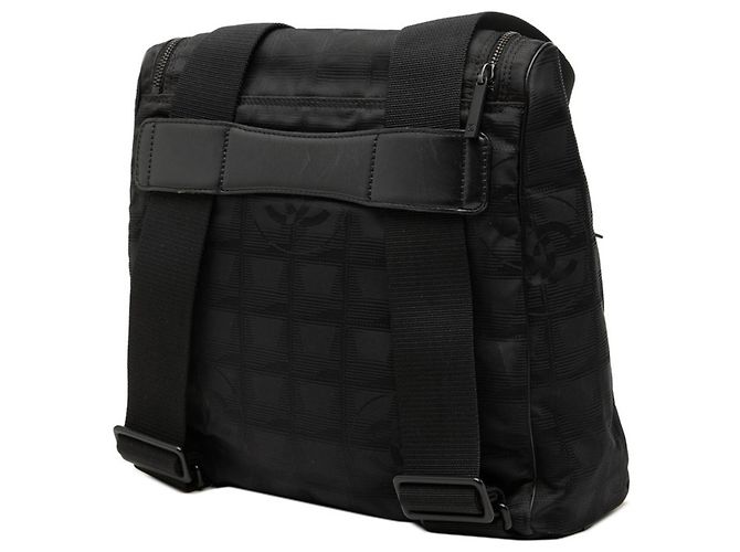 Zaino Chanel New Travel Line Coco Mark Nero - vista 2