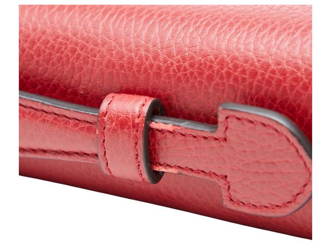 Borsa a mano Gucci Interlocking G Borsa a tracolla con catena Rosso - vista 8