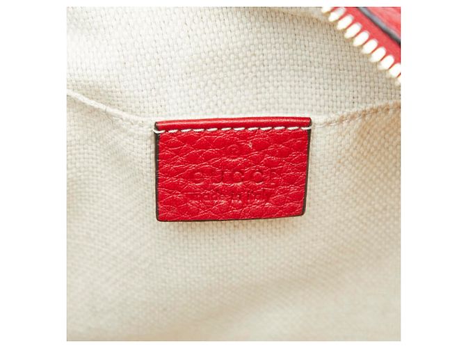 Bolso bandolera Gucci Interlocking G Soho Roja - vista 10